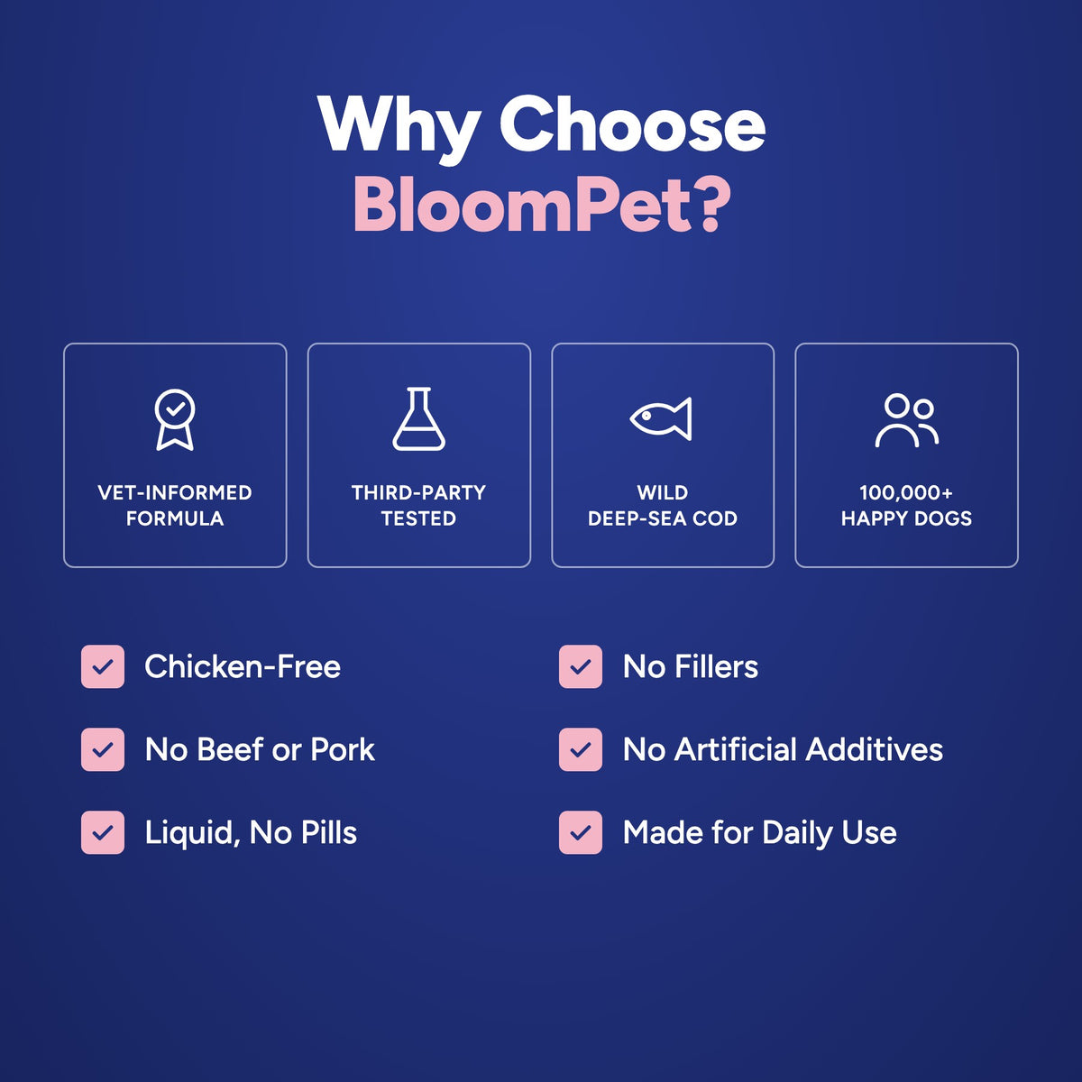 Why choose BloomPet